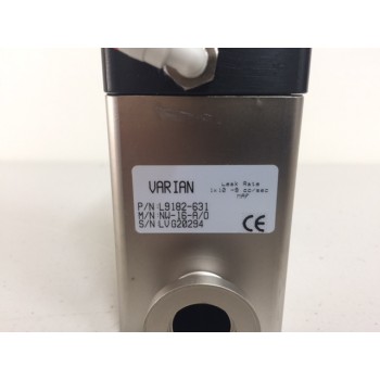 Varian L9182-631 NW-16-A/O Aluminum In-Line Block Valves